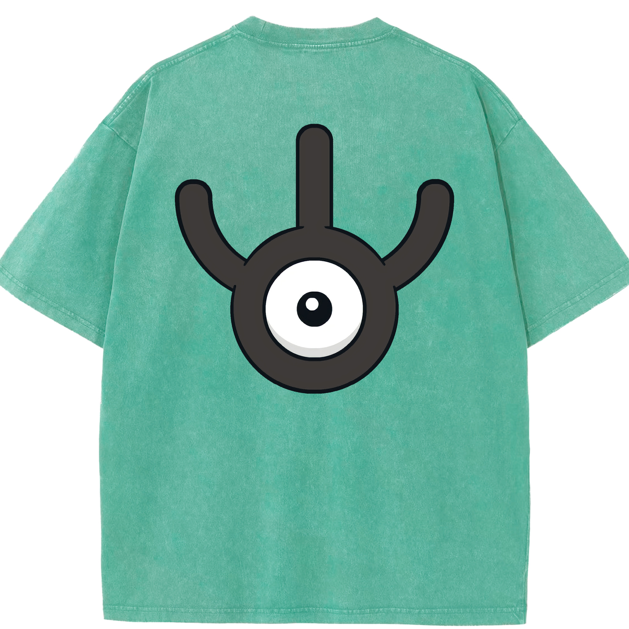 （画像用） ポケットモンスター Pokémon 綿100% ヴィンテージ風 半袖Tシャツ（背面プリント）
